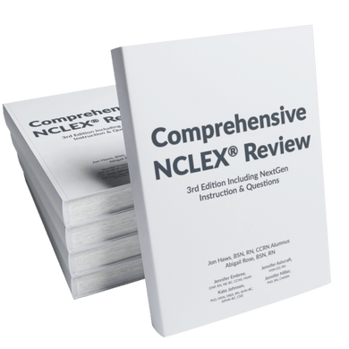 3rd Edition Comprehensive NCLEX Review Book *US Residents Only*