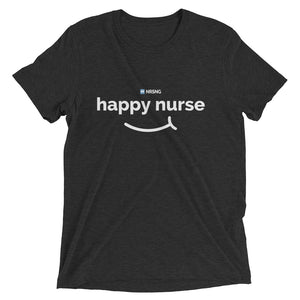 "Happy Nurse" Mens Short sleeve t-shirt