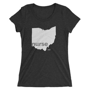 Ohio Nurse State Ladies' short sleeve t-shirt